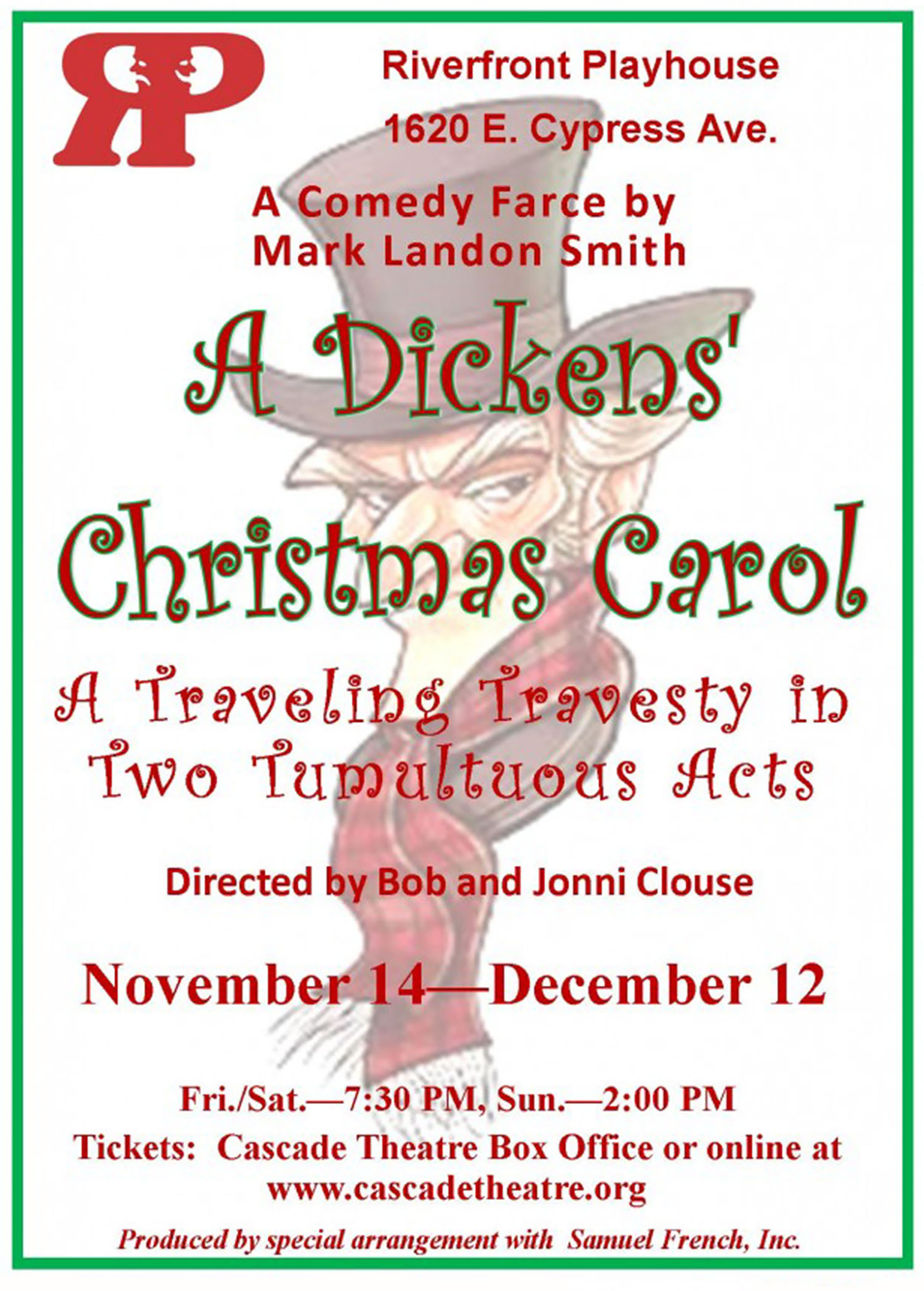 Dicken's Christmas Carol - A Traveling Travesty